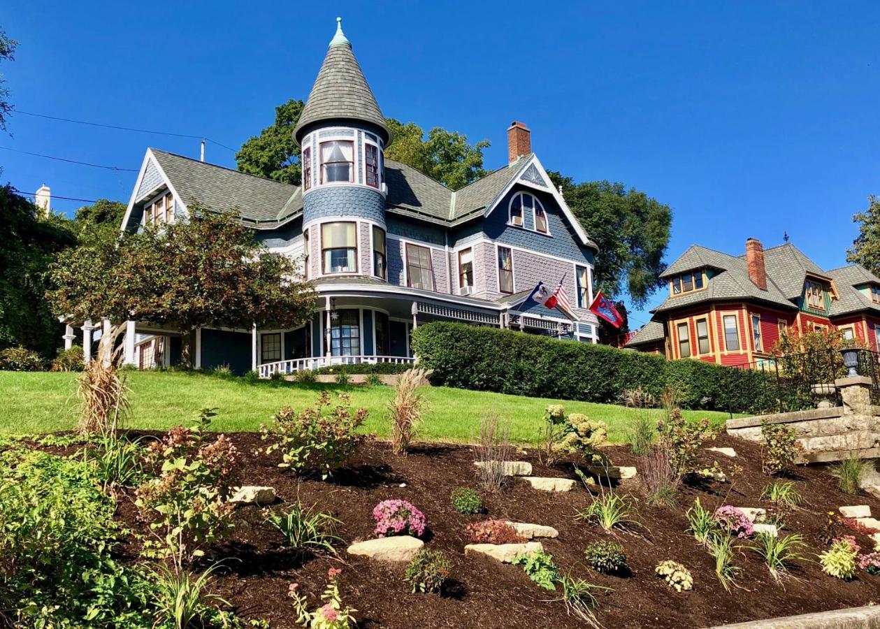 The Hancock House Bed & Breakfast Inn Dubuque Exterior foto